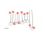 Sex Toys Metal Penis Plug Dilator Urethral Sounds Masturbation Rod Catheters Sounds Stimulation For Men Urethral Plug Exercise Expanding Massage