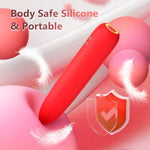 Mini Vibrator Bullet Sex Toys: Bullet Vibrators Adult Toys Made Of Fully Silicone For Clitoral Stimulation, 4-In Rechargeable G Spot Vibrator With Light Up, 10 Vibe Modes Discreet Vibrator For Women