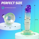 6 Inch Clear Dildo Anal Dildo Suction Cup Dildo for Women