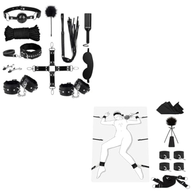 Bed Sex Bondage Kit Restraints And Bondage For Sex 11 Pcs