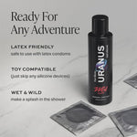 Uranus Silicone Anal Lube, Long-Lasting Glide, Ultra Slick, 32 Fl Oz