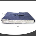 Genuine Leather Watercolor Journal with 350 GSM Handmade Deckle Edge Paper