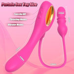 G Spot Vibrator Thrusting Dildo For Women Adult Sex Toys, 3In1 Vibrators Anal Toy With 7 Thrusting & 7 Vibrating Modes For Double Stimulation, Anal Vibrator For Female Men Couple Sexual Pleasure