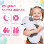 Weighted Stuffed Animals 4.0 Lbs– Weighted Cow Plush, Weighted Cow Plush Animals For Kids, Cow Weighted Plushies, Birthday Gifts For Women, Girls And Males (23 Inch)