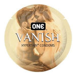 Vanish Hyperthin Latex Condoms with Brass Pocket Case, 3 Count