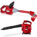 2 Pcs Toy Gardening Tool Set For Kids Leaf Blower Toy Weed Trimmer Battery Powered Gardening Tool Set With Lights And Sounds Christmas Birthday Gift For Boys Girls