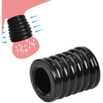 Silicone Cock Cage Penis Ring Sleeve Male Girth Enhancer Enlarger Reusable Silicone Penis Sleeve Stretcher Enlarger Ring Adult Men Sex Toys