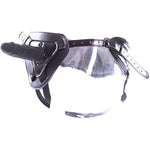 Strap On Dildo Adjustable Harness Adult Restraint Leather Panties Lesbian Gay Couples Realistic Penis Cock Anal Sex Toys For Masturbation,Sex Fun,Bdsm (Penis:Length:5.11 Inch, Black)