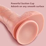 11.42'' Realistic Huge Anal Dildo Sex Toy, Skin-Like Big Thick Dildo With Strong Suction Cup For Hands-Free, Lifelike Fake Penis Women Sex Toys For Vagina Anal Stimulation