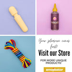 Tiny Wand Personal Massager | Lavender | 10 Vibration Settings | Water Resistant | Medical Grade Body Safe Silicone | Usb Rechargeable