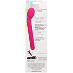 Bliss Liquid Silicone Tulip – Rechargeable G Wand Massager Sex Toy For Women - Pink