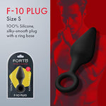 F-10 Anal Plug Trainer Kit For Comfortable Long-Term Wear, 3 Silicone Anal Plugs Training Set With O-Ring Base Prostate Sex Toys For Beginners Advanced Users