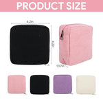 4Pcs Sanitary Napkin Storage Bag Period Bag for Teen Girls