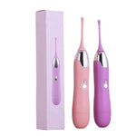 Vibrator Female Masturbation Vibrating Warming Massager Adult Sex Toys (Pink)
