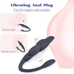 Bullet Vibrator Anal Plug Adult Sex Toys,G Spot Vibrating Toy For Clitoral Vaginal Anal Stimulation Butt Plug With 1F0 Powerful Modes,Wearable Quiet Ipx6 Waterproof Adult Sex Toys For Women Men
