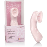 Inspire Flickering Intimate Arouser - Waterproof Sex Toys For Couples - Rechargeable Massager - Adult Multi-Function Vibe - Pink