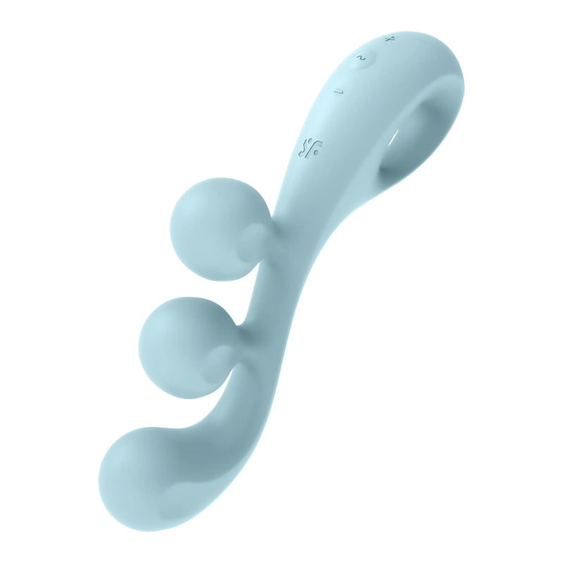 Tri Ball 2 | Multi Vibrator | Clitoral Stimulation | Anal Stimulation | Flexible Internal Wire | 3 Powerful Motors | Waterproof (Ipx7) | Rechargeable Battery | Skin-Friendly Silicone