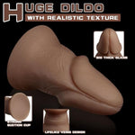 3.6 In Diameter Ultra Huge Thick Dildo,7.48 Inch Dual Density Realistic Big Dildos For Hands-Free Play,Xxl Large Giant Dildo Anal Plug Toys For Adult Women And Men Advanced Anal Training