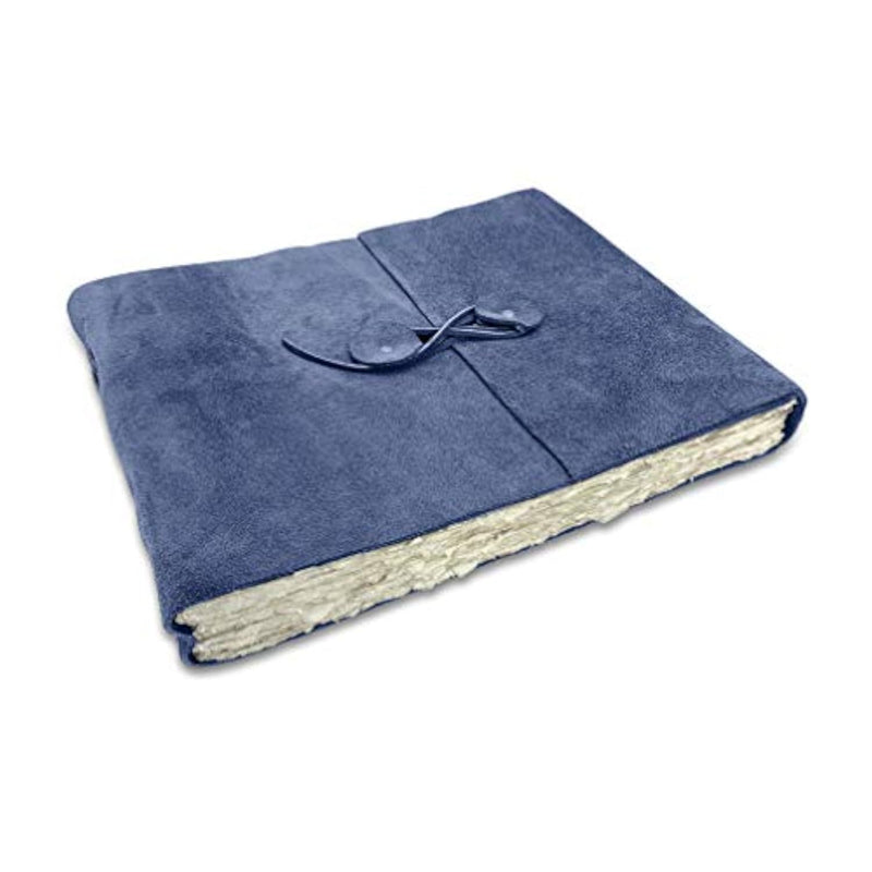 Genuine Leather Watercolor Journal with 350 GSM Handmade Deckle Edge Paper