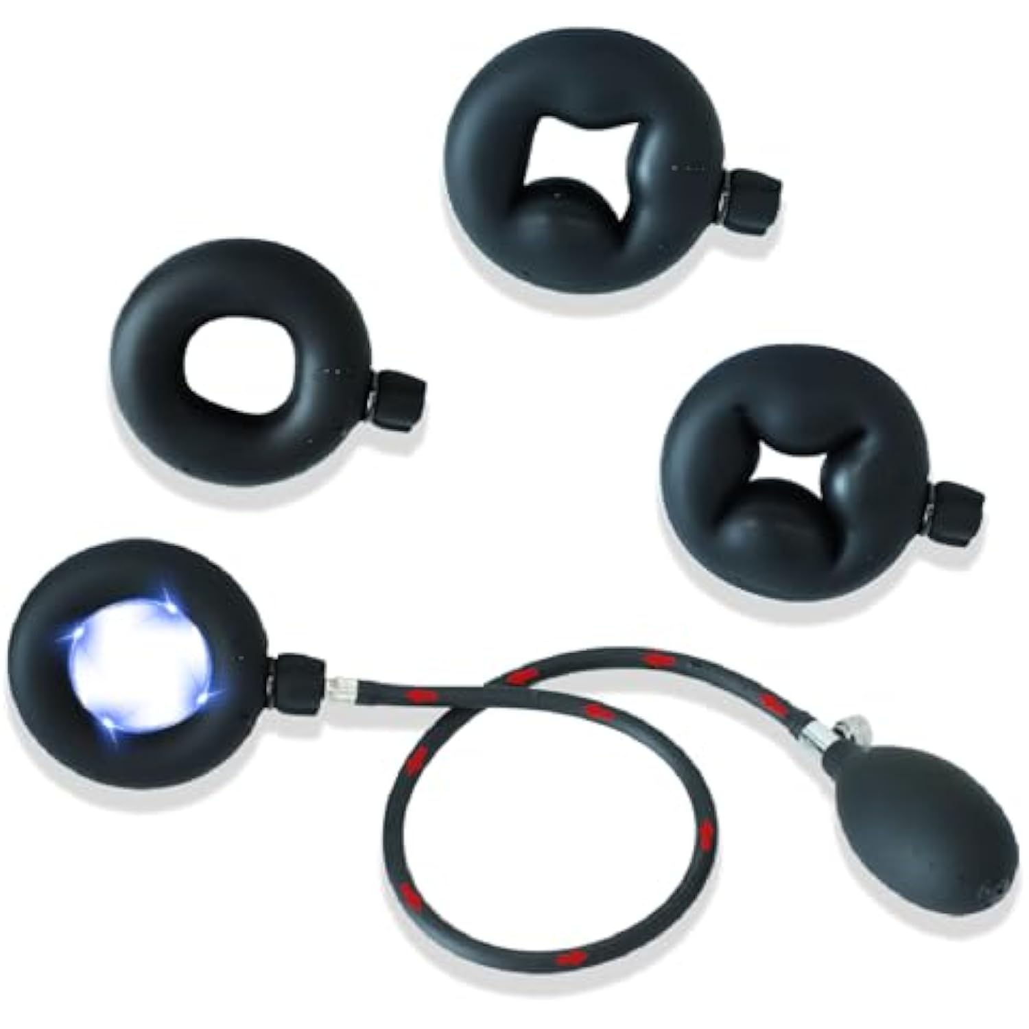 best clitoral sucking vibrator Zero Tolerance Ring Around The Rosy Silicone Vibrating Double Cock Rin main image 0