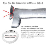 Stainless Steel Male Chastity Device Ergonomic Design Male Adult Game Sex Toy K145 (45Mm/ M Size)