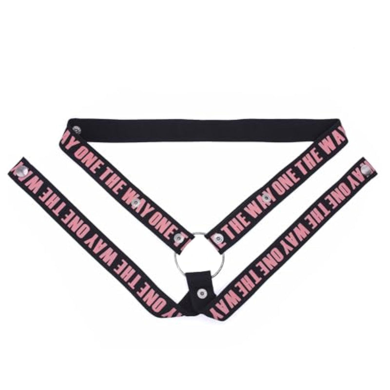 Anti-Off Male Chastity Cage Device Auxiliary Belt Adjustable Rope-Three Way Widen Elastic Band, Sex Toy Sexy Underwear For Men