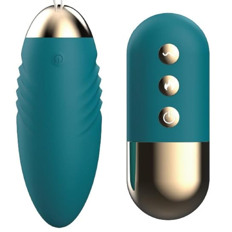 Bullet Vibrator Egg Vibrator With Heating Remote Contorl Silicone Rechargeable 10 Vibration Frequencies Wearable Sex Toy For Women And Couples