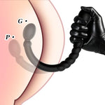 Butt Plug Double Ended, Silicone Anal Dildo Anal Beads, Double Dildo Butt Plug G-spot Prostate Massager Sex Toy for Men Women Couples