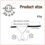 Bdsm Breast Sex Bondage Restraints, Ring Adjustable Stainless Steel Nipple Clamp,Highlighting The Curve Of The Chest, Nipple Stimulator Flirting Toys For Adult Couples Sex Games