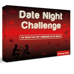 50 Fun & Romantic Scratch Off Date Night Ideas For Couples, Gifts For Him, Her, Husband, Boyfriend, Men - Valentinesday Gifts For Her - Stocking Stuffers, Anniversary, Birthday Gifts (Drinking Games)