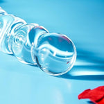 Men'S/Women'S Anal Beads - Glass Dildo, Gradually Increasing Bead Size Sensual Toy Wand - Easy-To-Clean Anal Toy, Crystal G-Spot Stimulation Pleasure Penis Anal Play Toy For Couples Women