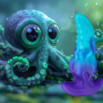 6.5 Inch Liquid Silicone Wearable Tentacle Dildo With Flared Base For G-Spot Stimulation Safe Insertion Adult Sex Toy For Men And Women Couples Anal Play Masturbation