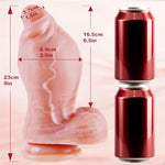 3.5" Diameter Silicone Huge Giant Uncut Dildo With Suction Cup, 9 Inch Extra Large Thick Wide Realistic Uncircumcised Dildo Sex Toys, Fat Anus Xl Xxl Anal Dildos G-Spot Penis Adult Toys For Men Women