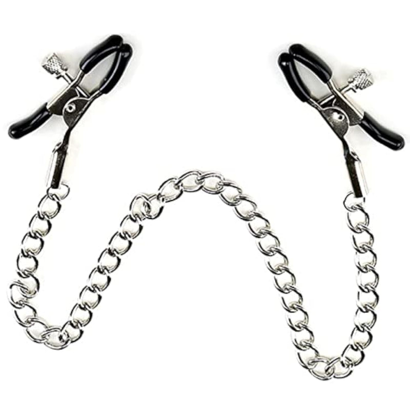 Adjustable Metal Nipple Clamps Entertainment Clip For Women R226 Non-Piercing Nipplerings Clip On Nipple Rings Decorative Clip For Clothing Accessories-Rj2
