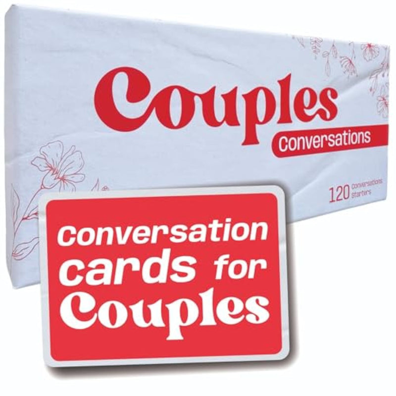 Couples Conversations Card Game – Stocking Stuffer For Boyfriend Or Girlfriend | Questions About Past, Present, And Future