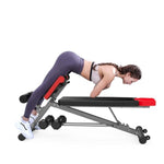 Multi-Functional Weight Bench For Full All-In-One Body Workout – Adjustable Workout Bench Press For Home Gym, Fitness Equipment For Back Hyperextension, Roman Chair Exercise, Sit Up