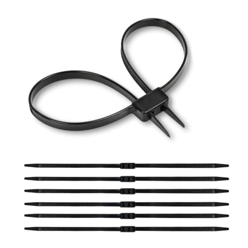 6 Pcs Hand Cuffs, Heavy Duty Zip Tie Handcuffs Law Enforcement, Restraint Disposable Nylon Double Cable Cuffs, Firm, Unable To Break Free, Unhurt, Suitable For Bedroom, Police Gear, Tools, 27.5" Long