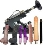 Sex Machine With Realistic Dildo Machine Thrusting For Women And Men,Automatic Dildo Machine With 8 Attachment,Suction Cup Dildos And 3Xlr Connector Adult Sex Toys