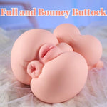 Sex Doll Male Masturbator, 3 In 1 Realistic Female Sex Doll With Penetrable Big Boobs Vagina Anal, 9Lb Adult Sex Doll Torso For Male, Adult Toy Pocket Pussy For Men Pleasure (Flesh)