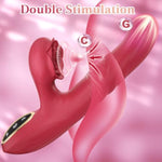 Sex Toys Thrusting Dildo Vibrator For Women, G Spot Clitoral Vibrator Dildos With 7 Thrusting & 7 Vibrating Modes, Waterproof Rabbit Vibrators Rose Sex Toy Stimulator Adult Sex Toys For Female Couples