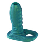 Cock Sleeve Monster Penis Extender, 5.1In Silicone Dildo Sleeve Male Penis Sleeve With Cock Ring, Reusable Penis Enlargement Male Adult Sex Toys For Couples Play (Medium)