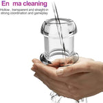 Anal Plug Adult Sex Toys, Hollow Anal Expander Butt Plug Women Sex Toys, Transparent Anal Dildo Sex Machine Sex Toy For Men, Anal Sex Toys For Women Couples