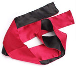 Soft Satin Eye Mask Blindfold Comfortable Sleeping Masks - 59 in x 2.8 in