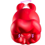 Tongue Vibrator 2 In 1 Clitoral Vibrator Mouth-Shaped With 10 Tongue Licking Vibrating Modes Nipples Anal Stimulator For Women Couples