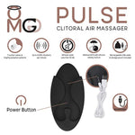 Pulse Rechargeable Clitoral Air Massager Rechargeable, Black (-Air-1)