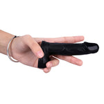 Little Realistic Dildo for Beginners as Adult Sex Toys of Anal Plug, for Buttom Play and G spot Stimulator (Black)