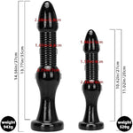 14.5In Huge Long Thick Anal Dildo Realistic Monster Dildo Buttplug Flexible Penis For G-Spot Prostate Stimulation Vaginal Dilato With Texture Suction Cup Sex Pleasure Toy For Women Men Gay (L)