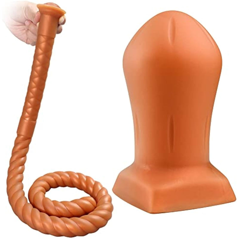 Extra Long Anal Plugs For Deep Play Soft Bulb Shaped Butt Plugs