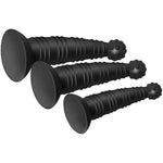 Butt Plug Set 3Pcs Vaginal Dilators Anal Training Kit With Bump Ball And Coil Torso Curved Dildo With Suction Cup For Prostate Massage Anal Stretching Adult Sex Toys For Men Women Couples