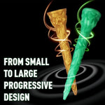 10.6" Anal Plug Anal Toys Butt Plug Anal Dildo G-Spot Stimulation Sex Toys Premium Silicone Dildo Prostate Massager Anal Training Buttplug Female Sex Toys Male Sex Toy, Golden